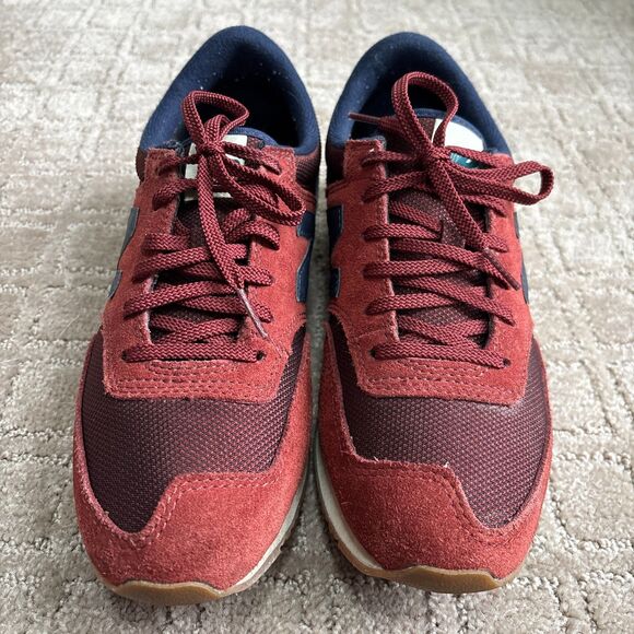 New Balance 620 Sneakers Women's 8 Rust Red Navy Blue Lace Up Casual Cute Retro - Picture 4 of 9